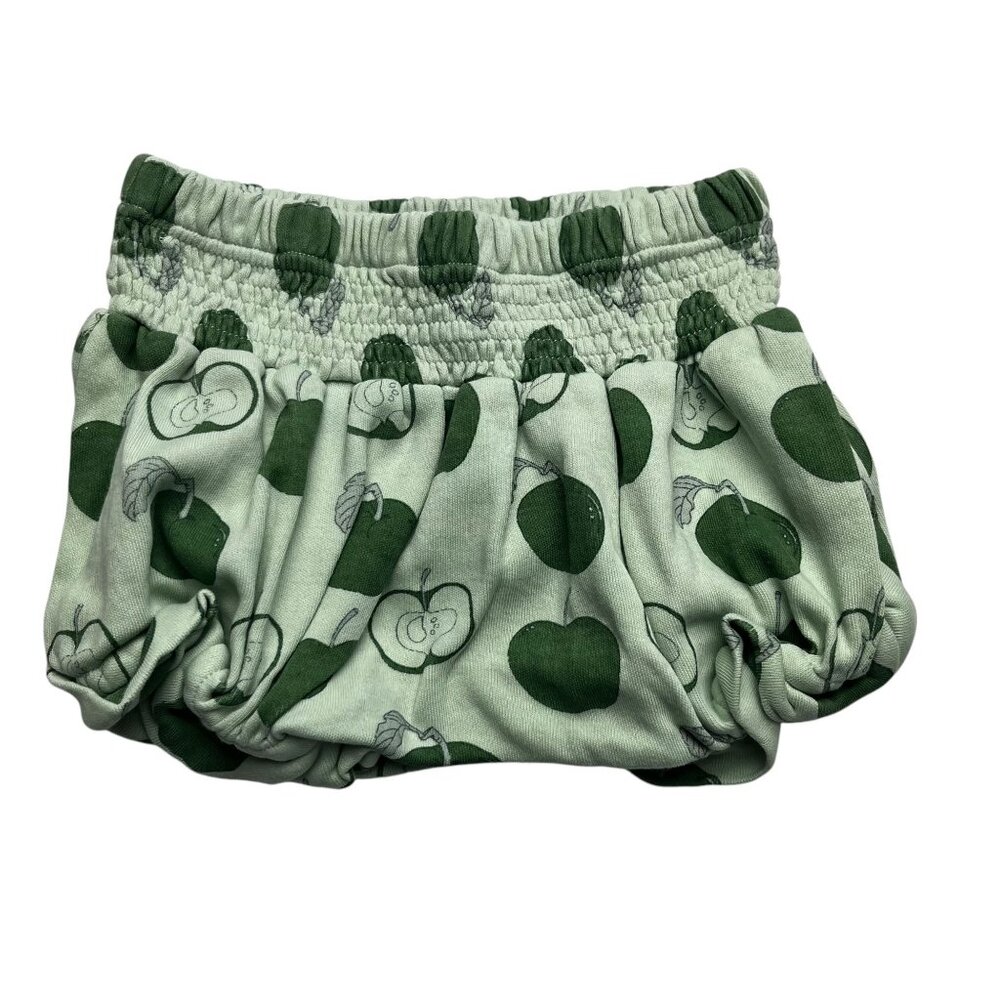 Kate Quinn Green Apple Bubble Bloomers Size 6-12 Months